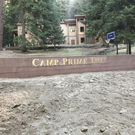 Camp Primetime Signage