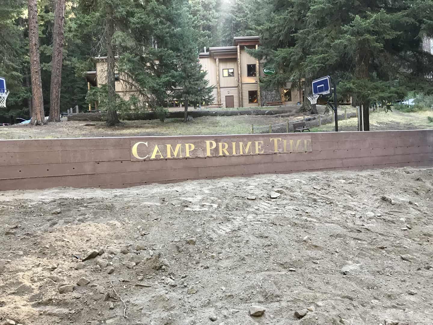 Camp Primetime Signage