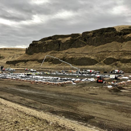 Concrete slab formwork