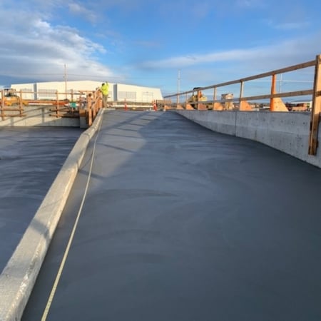Concrete slab on grade